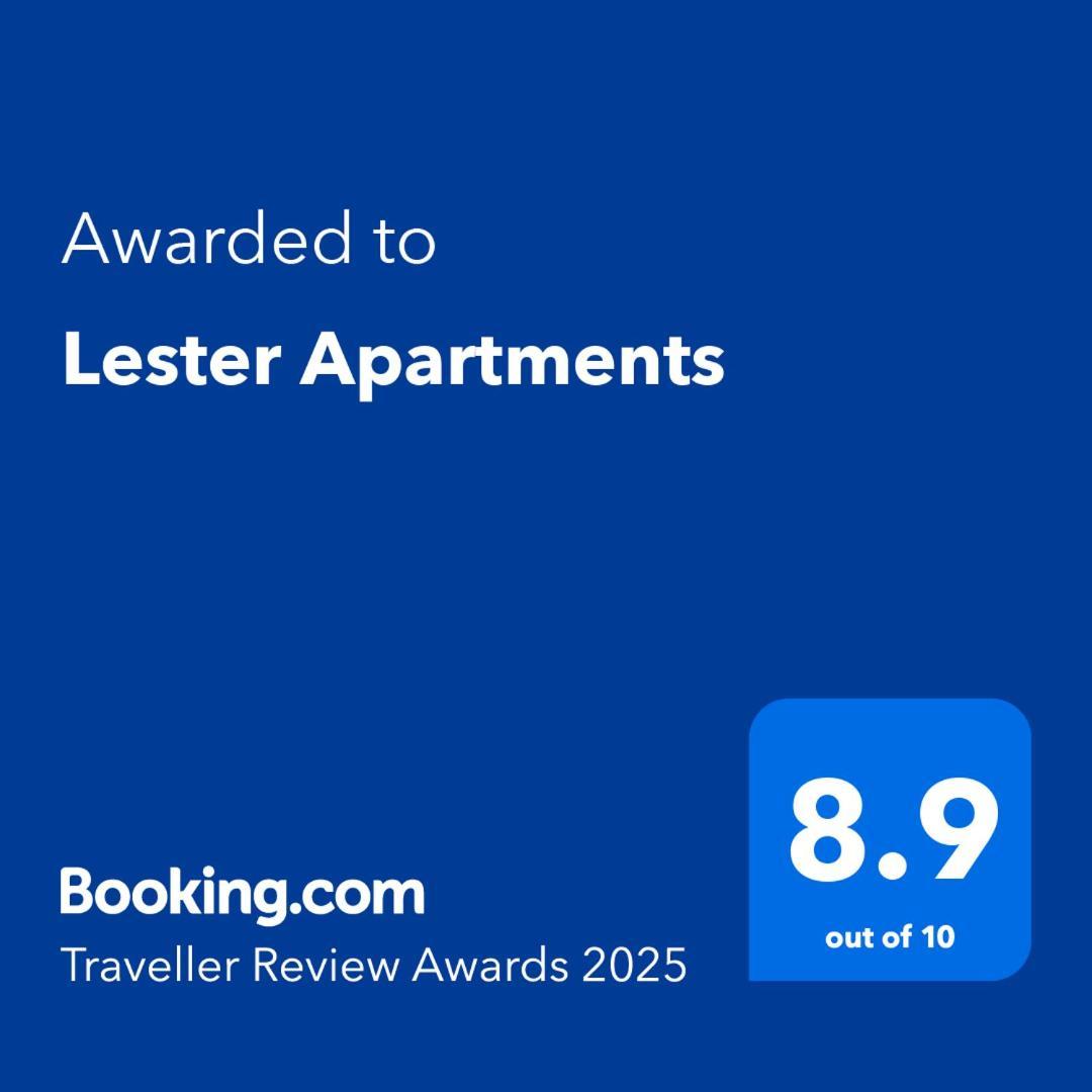 Lester Apartments Скопье Экстерьер фото